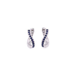 تحميل الصورة في عارض المعرض, Mini Infinity Hoops - Colored Gemstones - HIBA JABER
