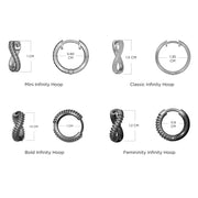 Mini Infinity Hoops - Set - HIBA JABER