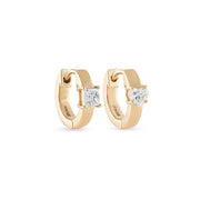 Mismatch Fancy Cut Hoop Earrings - HIBA JABER