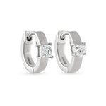 تحميل الصورة في عارض المعرض, Mismatch Fancy Cut Hoop Earrings - HIBA JABER
