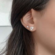 Multi Shape Diamond Earring - HIBA JABER