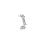 تحميل الصورة في عارض المعرض, Multi Shape Diamond Earring (Single piece) - HIBA JABER
