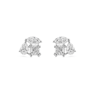 Multi Shape Diamond Earrings / 2.4cts - HIBA JABER