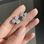 Multi Shape Diamond Earrings / 2.4cts - HIBA JABER