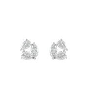 Multi Shape Diamond Earrings Set - 1.37cts - HIBA JABER