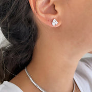 Multi Shape Diamond Earrings Set - 1.53cts - HIBA JABER