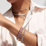 Load image into Gallery viewer, Multi Shaped Diamond Bracelet - HIBA JABER
