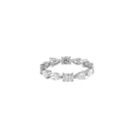 Load image into Gallery viewer, Multi Shaped Diamond Eternity Ring - HIBA JABER
