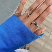 Multi Shaped Diamond Eternity Ring - HIBA JABER