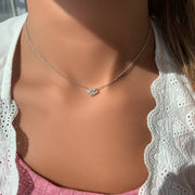 Multi Shaped Diamond Necklace - HIBA JABER
