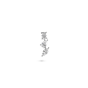 Multi Shaped Vertical Diamond Earrings - Matching Set - HIBA JABER