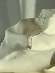 Nour Name Necklace - With diamonds on all - HIBA JABER