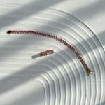 Load image into Gallery viewer, Odd One Out Bracelet 2.0 | Oval Pink Sapphires - HIBA JABER
