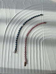 Odd One Out Bracelet 2.0 | Pink Sapphires - HIBA JABER