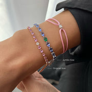 Odd One Out Bracelet 2.0 | Pink Sapphires - HIBA JABER