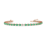 Load image into Gallery viewer, Odd One Out Bracelet | Blue Sapphires - HIBA JABER
