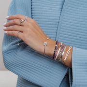 Odd One Out Bracelet | Blue Sapphires - HIBA JABER