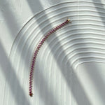 Load image into Gallery viewer, Odd One Out Bracelet | Oval Pink Sapphires - HIBA JABER

