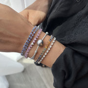 Odd One Out Choker I Tanzanite & Green Emerald - HIBA JABER