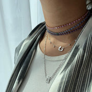 Odd One - Out Choker | Pink Sapphires - HIBA JABER