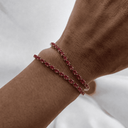 Odd One-Out Choker | Red Rubies - HIBA JABER