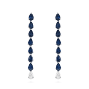 Odd One - Out Earrings 2.0 | Pink Sapphires - HIBA JABER