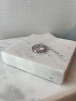 Load image into Gallery viewer, Odd One Out Heart Ring | Pink Sapphires - 4X4 - HIBA JABER