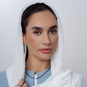 Odd One - Out Necklace 2.0 | Blue Sapphires - HIBA JABER