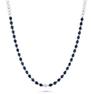 Odd One - Out Necklace 2.0 | Pink Sapphires - HIBA JABER