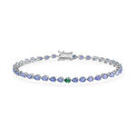 تحميل الصورة في عارض المعرض, Odd One Out Pear/ Small - Blue Tanzanite - HIBA JABER
