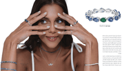 Odd One Out Ring/Small - Blue Tanzanite - HIBA JABER