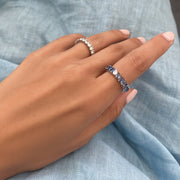 Odd One Out - Two Shapes - Blue Sapphires - HIBA JABER