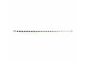 Ombre Pear Sapphire Bracelet - Small - HIBA JABER