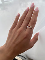 عرض الصورة في المعرض، open ring red ruby diamonds hiba jaber