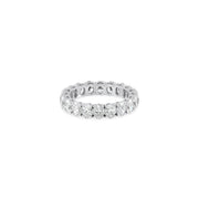 Oval Diamond Eternity Ring - HIBA JABER