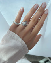 Oval Eternity Band / Total 5.4cts - HIBA JABER