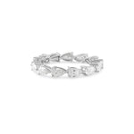Load image into Gallery viewer, Pear Diamond Eternity Band - HIBA JABER
