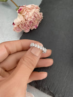 Load image into Gallery viewer, Pear Diamond Eternity Ring - HIBA JABER