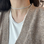 Pear Shape Diamond Choker - HIBA JABE