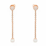 Load image into Gallery viewer, Pearl Drop Removable Earrings - HIBA JABER
