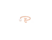 Pearl Drop Ring - Plain - HIBA JABER