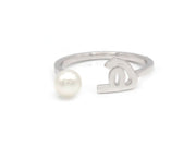 Pearl Drop Ring - Plain - HIBA JABER