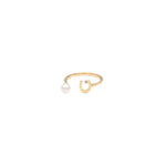 Load image into Gallery viewer, Pearl Drop Ring - Plain - HIBA JABER
