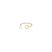 Pearl Drop Ring - Plain - HIBA JABER