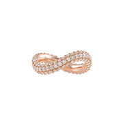 Pinki Bold Infinity Ring - Diamond - HIBA JABER