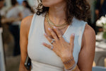 تحميل الصورة في عارض المعرض, Pinki Bold Infinity Ring/ Dual Gold - HIBA JABER
