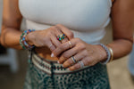 تحميل الصورة في عارض المعرض, Pinki Bold Infinity Ring/ Dual Gold - HIBA JABER
