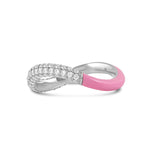 تحميل الصورة في عارض المعرض, Pinki Femininity Infinity Bold Ring - Colored Enamel - HIBA JABER
