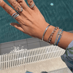 Load image into Gallery viewer, Pinki Femininity Infinity Bold Ring - Enamel - HIBA JABER
