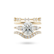 Plain Gold Ring - HIBA JABER